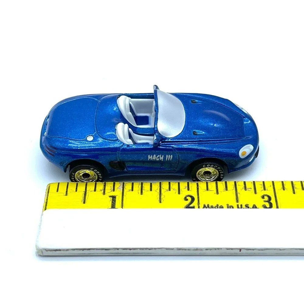 Matchbox 1990's Ford Mustang Mach lll 3 Car Metal Flake‎ Blue Diecast 1/62 Loose